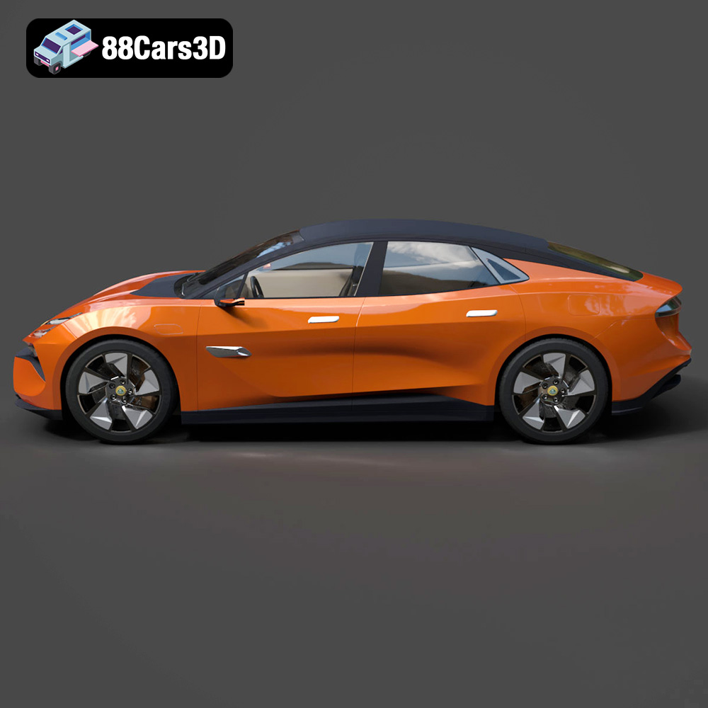 Lotus Emeya-001 2024 3D Model