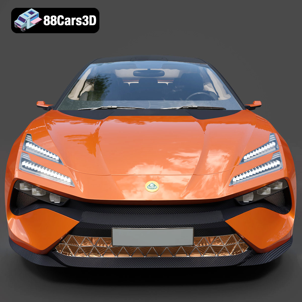 Lotus Emeya-001 2024 3D Model