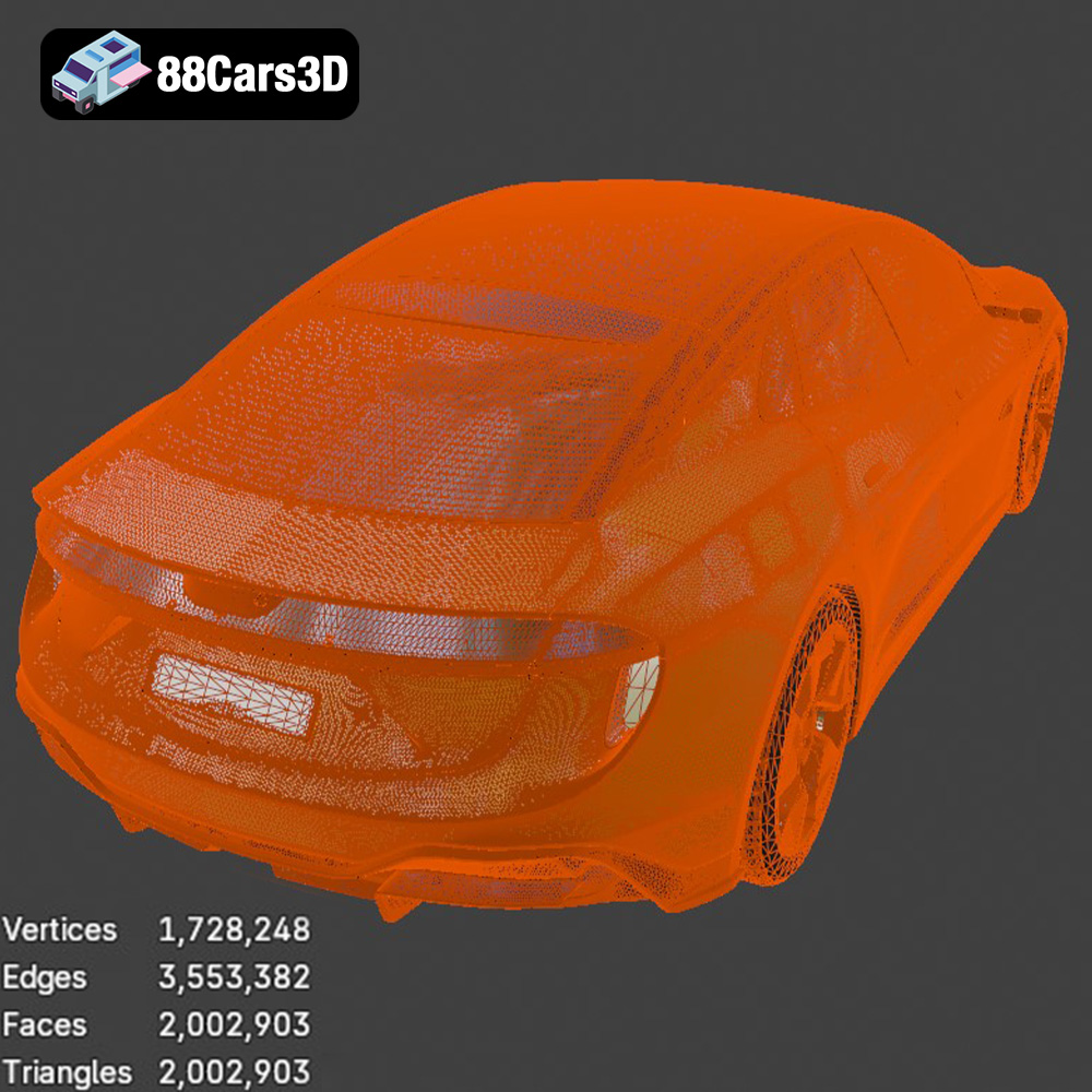 Lotus Emeya-001 2024 3D Model