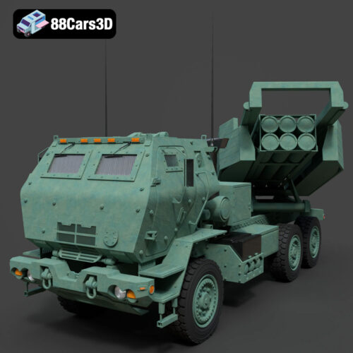 MLRS M142 HIMARS 2006 3D Model