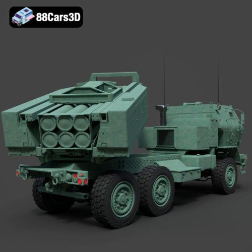 MLRS M142 HIMARS 2006 3D Model