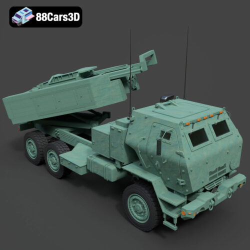 MLRS M142 HIMARS 2006 3D Model