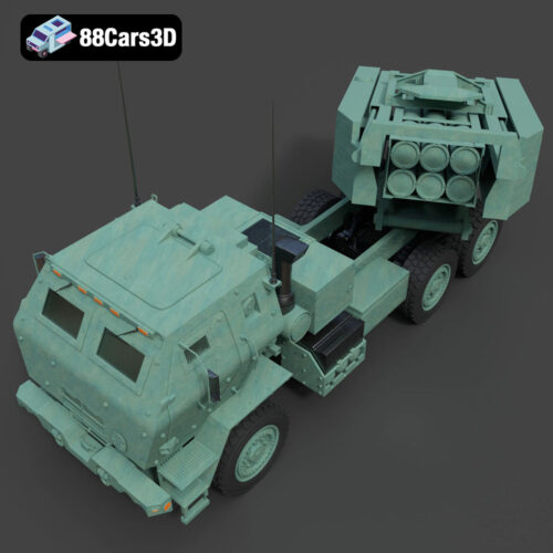 MLRS M142 HIMARS 2006 3D Model
