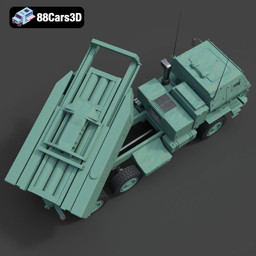MLRS M142 HIMARS 2006 3D Model