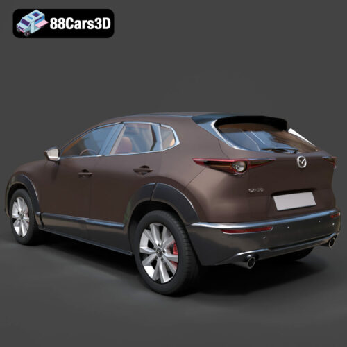 Mazda CX-30 Crossover SUV 3D Model