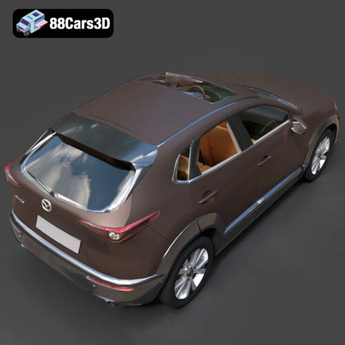 Mazda CX-30 Crossover SUV 3D Model