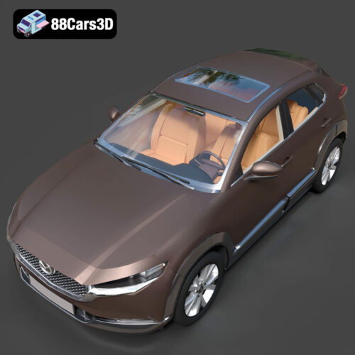Mazda CX-30 Crossover SUV 3D Model