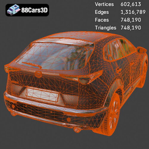 Mazda CX-30 Crossover SUV 3D Model