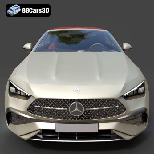 Mercedes-Benz CLE Cabriolet (2024) Ultra High-Poly 3D Model