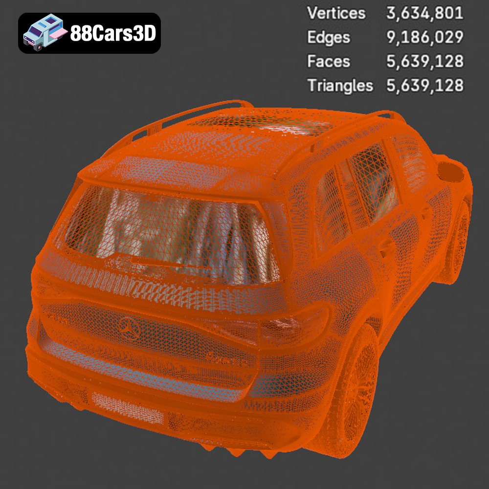 Mercedes-Benz EQB-001 3D Model