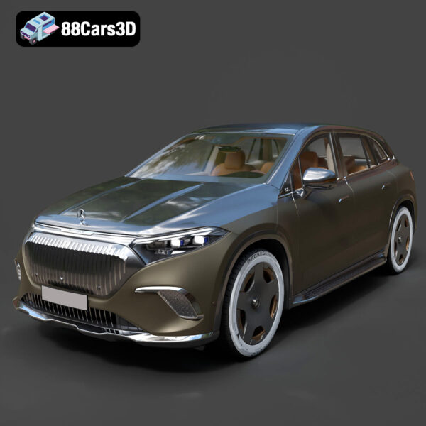 Mercedes-Benz EQS SUV Maybach 3D Model