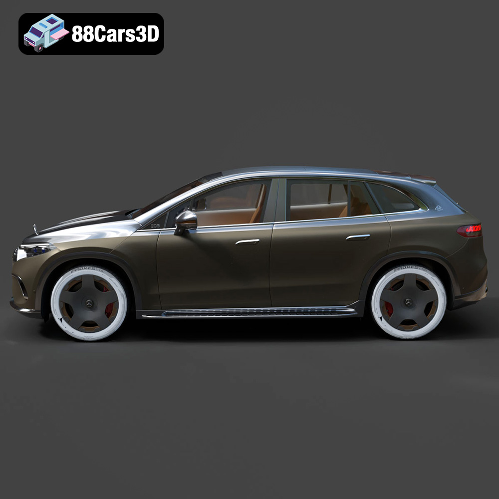Mercedes-Benz EQS SUV Maybach 3D Model