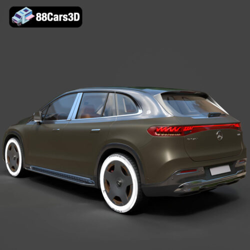 Mercedes-Benz EQS SUV Maybach 3D Model