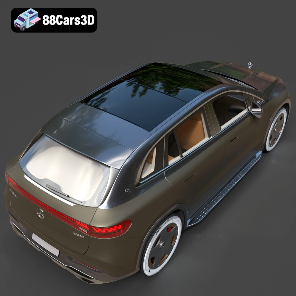 Mercedes-Benz EQS SUV Maybach 3D Model