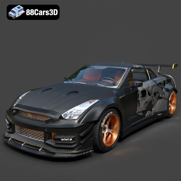 Nissan GTR R35 Nismo 3D Model