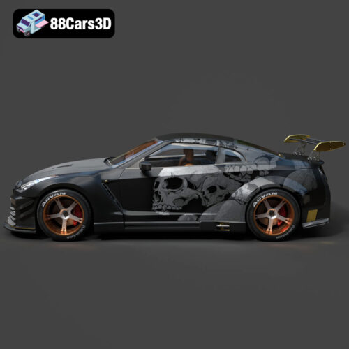 Nissan GTR R35 Nismo 3D Model