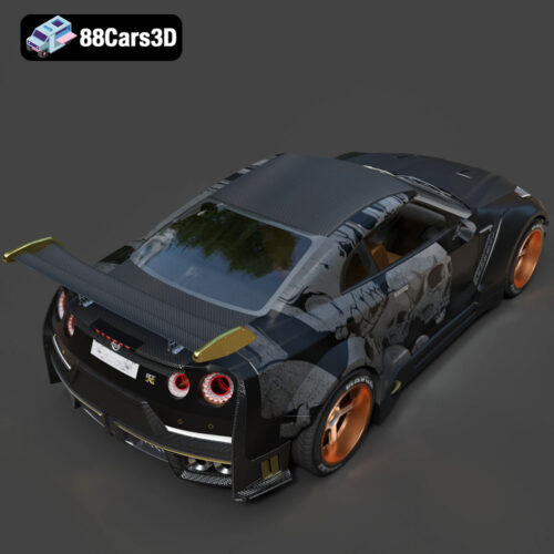 Nissan GTR R35 Nismo 3D Model