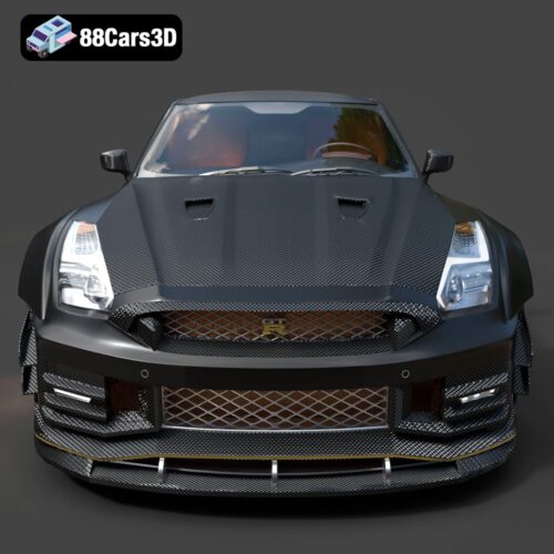 Nissan GTR R35 Nismo 3D Model
