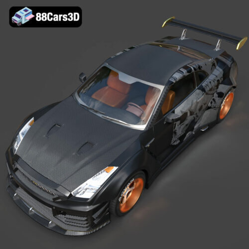 Nissan GTR R35 Nismo 3D Model