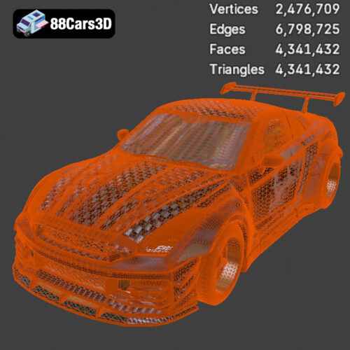 Nissan GTR R35 Nismo 3D Model