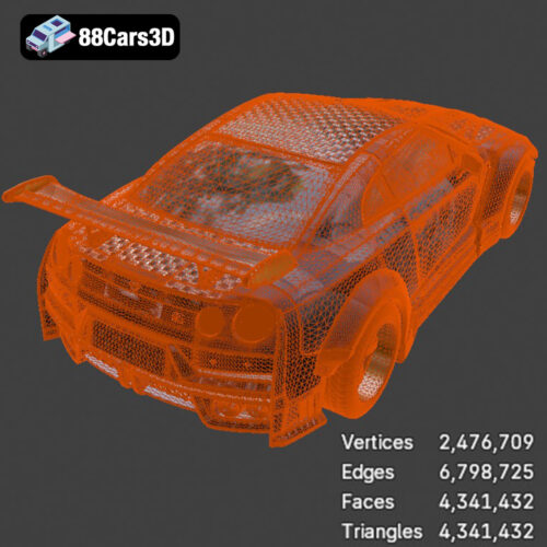 Nissan GTR R35 Nismo 3D Model