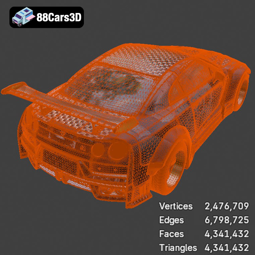 Nissan GTR R35 Nismo 3D Model