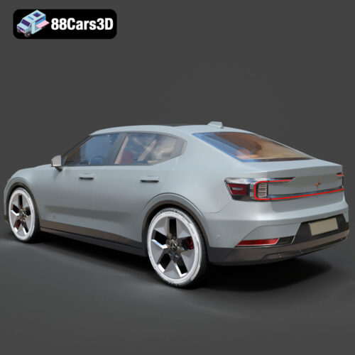 Polestar 2 2023 3D Model