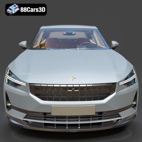 Polestar 2 2023 3D Model
