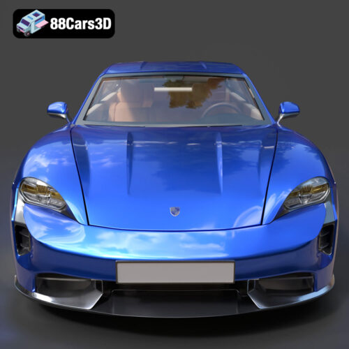 Porsche Taycan GTS 2022 3D Model