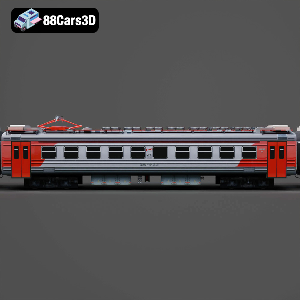 Railways ED4M 2012-001 3D Model