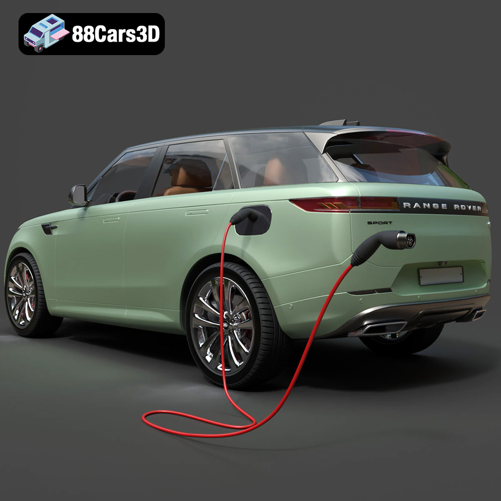 Range Rover Sport Hybrid PHEV 2023 3D Model
