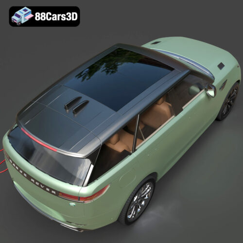 Range Rover Sport Hybrid PHEV 2023 3D Model