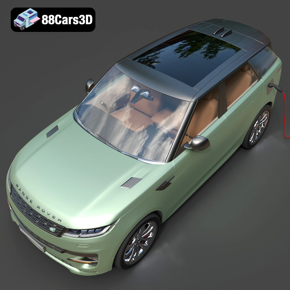 Range Rover Sport Hybrid PHEV 2023 3D Model