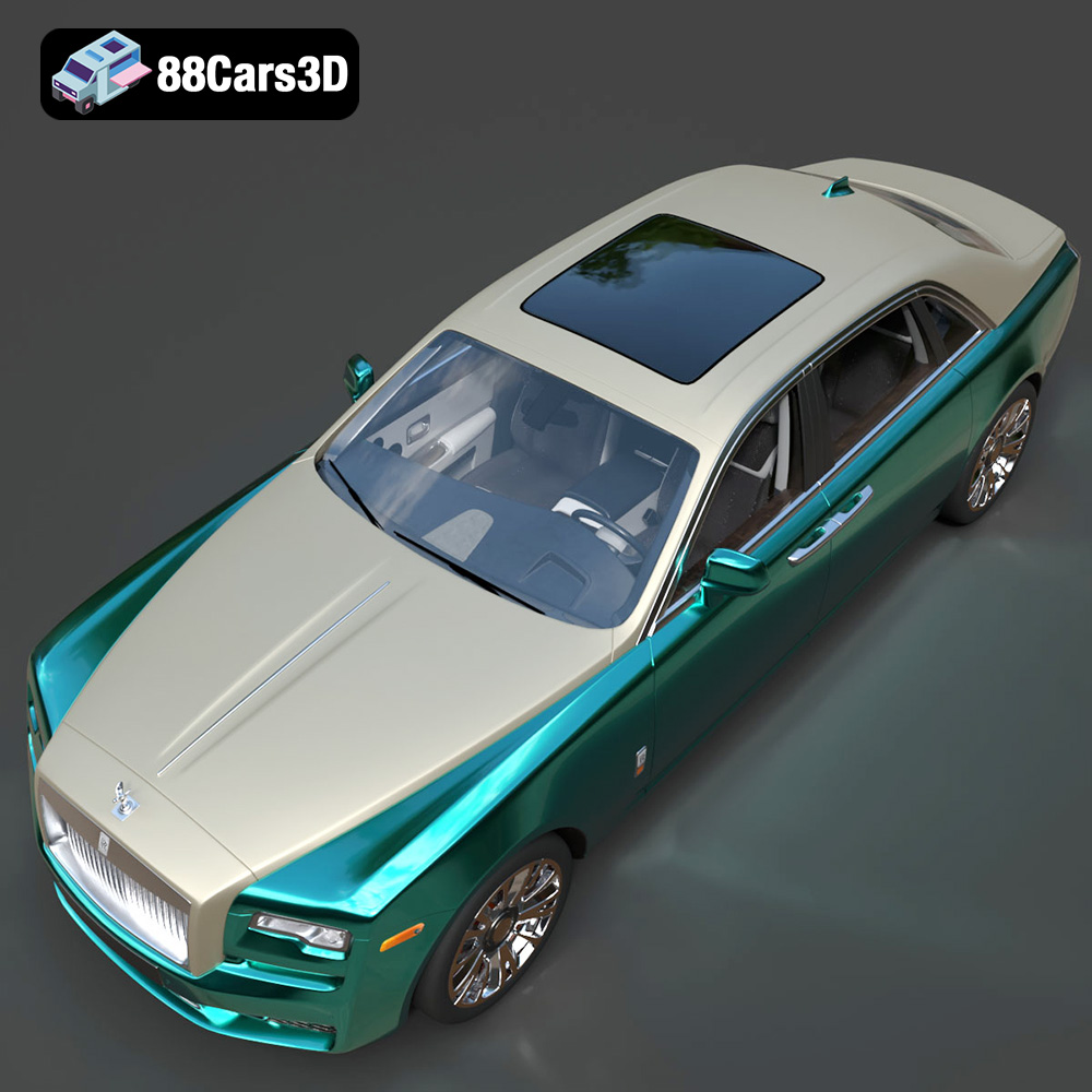 Rolls-Royce Ghost EWB 3D Model