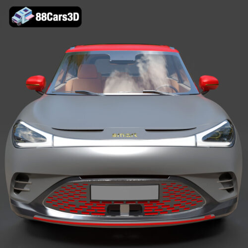 Smart 1 Brabus 3D Model