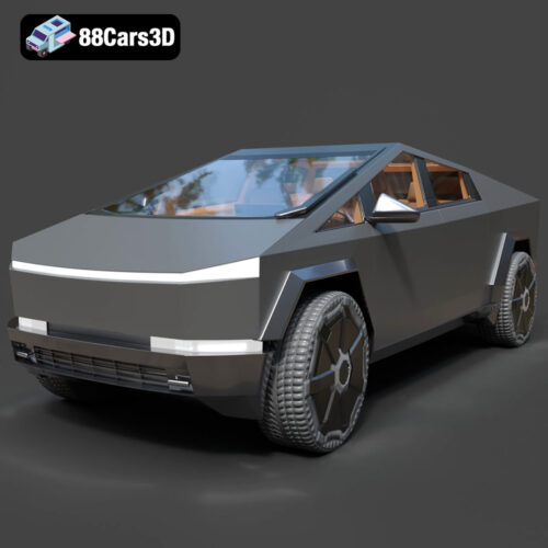 Tesla Cybertruck 2024 3D Model