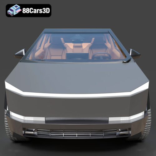 Tesla Cybertruck 2024 3D Model