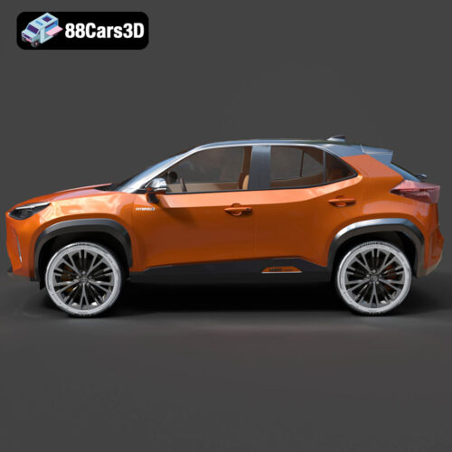 Toyota Yaris Cross 3D Model