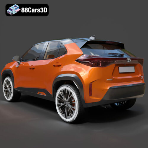 Toyota Yaris Cross 3D Model