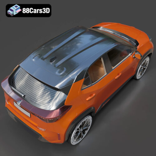 Toyota Yaris Cross 3D Model