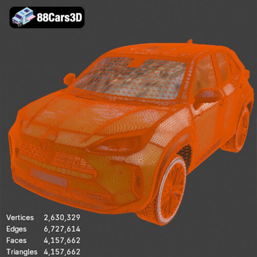 Toyota Yaris Cross 3D Model