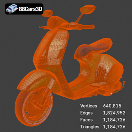 Vespa 946 3D Model