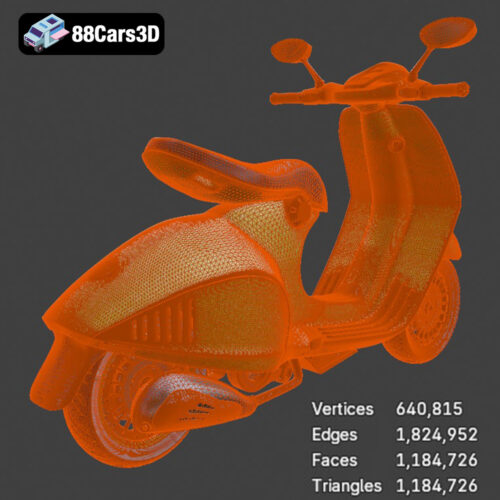 Vespa 946 3D Model