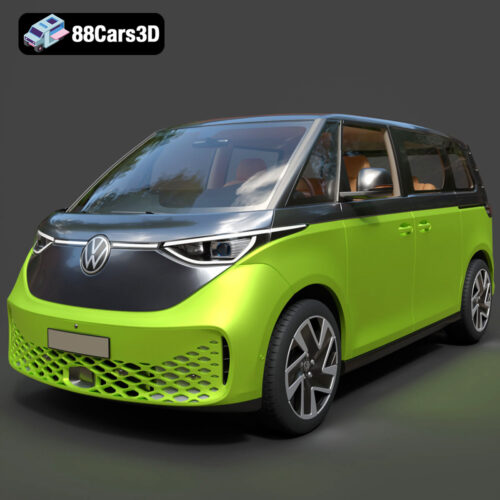 Volkswagen ID. Buzz 2023 3D Model