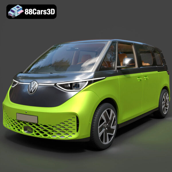Volkswagen ID. Buzz 2023 3D Model