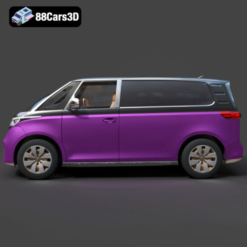 Volkswagen ID. Buzz Cargo 2023 3D Model