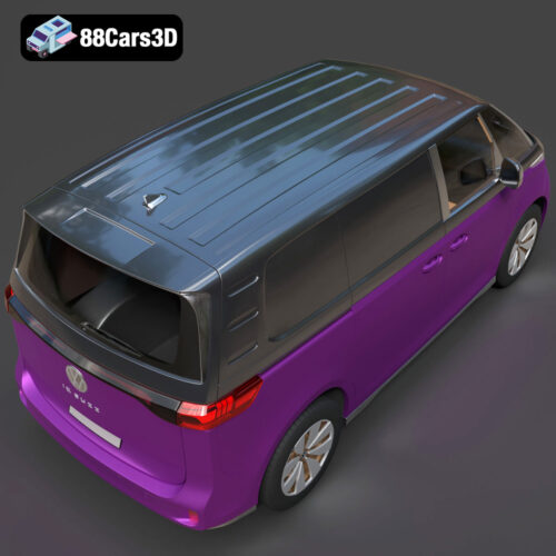 Volkswagen ID. Buzz Cargo 2023 3D Model
