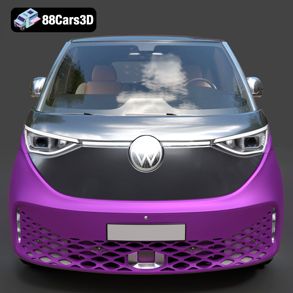 Volkswagen ID. Buzz Cargo 2023 3D Model