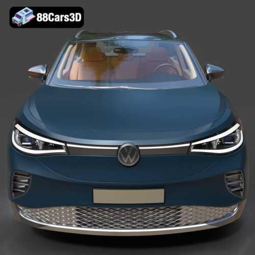 Volkswagen ID4 2021 3D Model