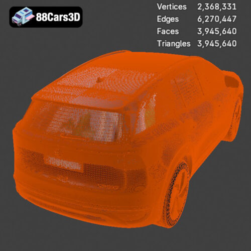 Volkswagen ID6 CROZZ 2022 3D Model